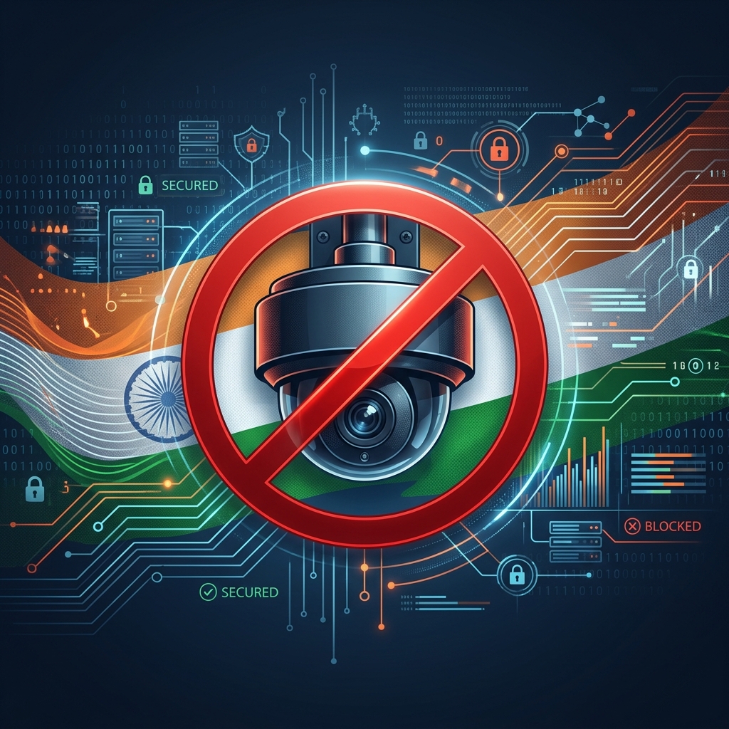 So India Just Banned Chinese CCTV Cameras — Here's What Actually Happened